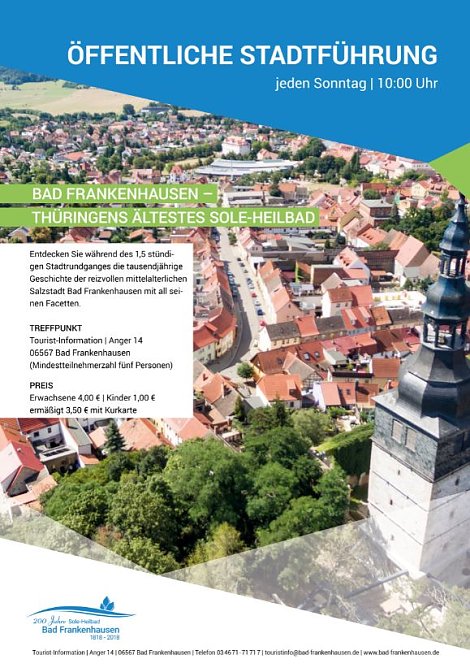 Kurkonzert und Stadtrundgang (Foto: Stadtmarketing Bad Frankenhausen)