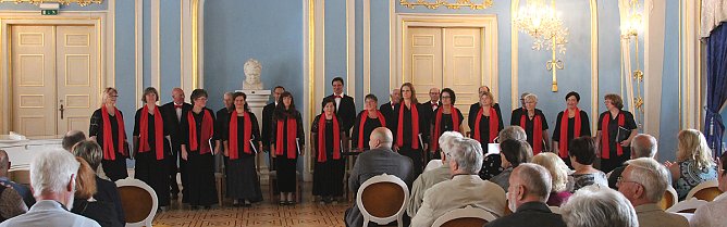 Das Jubil&auml;um beim Jubil&auml;um (Foto: Karl-Heinz Herrmann)