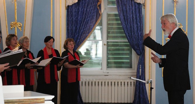 Das Jubil&auml;um beim Jubil&auml;um (Foto: Karl-Heinz Herrmann)