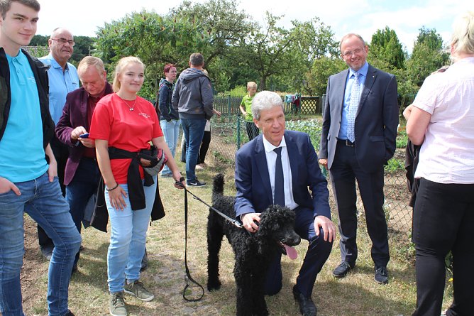 Überpünktlich! (Foto: Sabine Bartsch) Überpünktlich! (Foto: Sabine Bartsch)