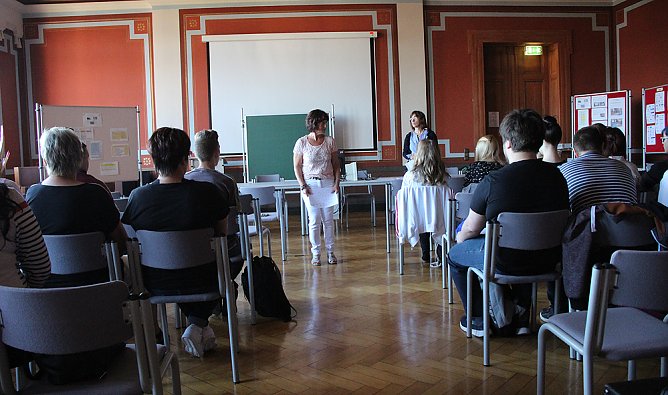 Bewerbungsmarathon im SBZ (Foto: Karl-Heinz Herrmann) Bewerbungsmarathon im SBZ (Foto: Karl-Heinz Herrmann)