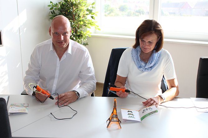 Ramelow bei 3D-Schilling in Oberspier (Foto: Karl-Heinz Herrmann)