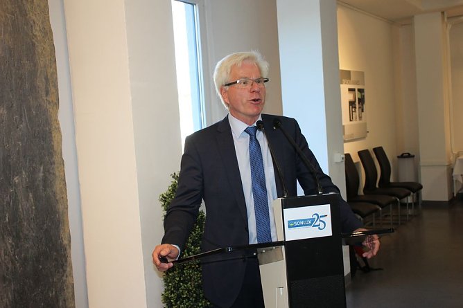 Ramelow bei Sonlux in Sondershausen (Foto: Karl-Heinz Herrmann)