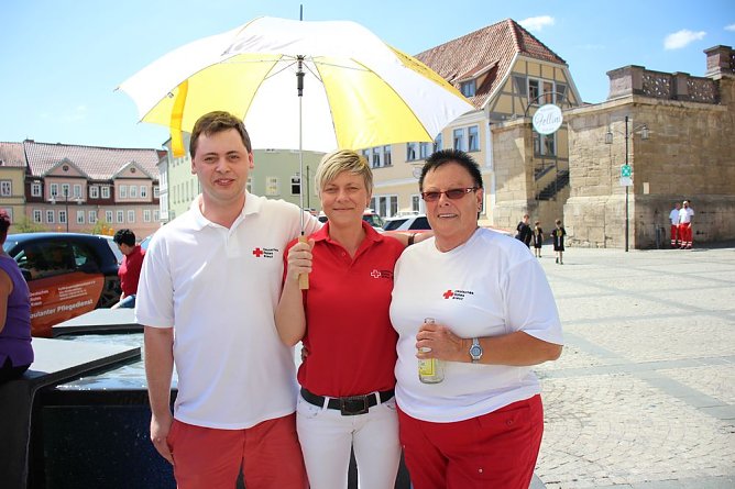 DRK präsentierte sich (Foto: Karl-Heinz Herrmann) DRK präsentierte sich (Foto: Karl-Heinz Herrmann)