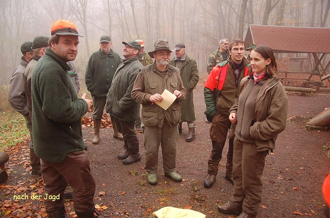 Jagd im Kyffh&auml;usergebirge (Foto: Forstamt Oldisleben)