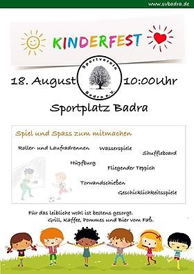 Kinder- und Familienfest (Foto: SV Badra)