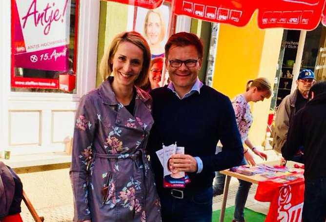 Carsten Schneider im Austausch mit Vereinen (Foto: SPD Sondershausen)