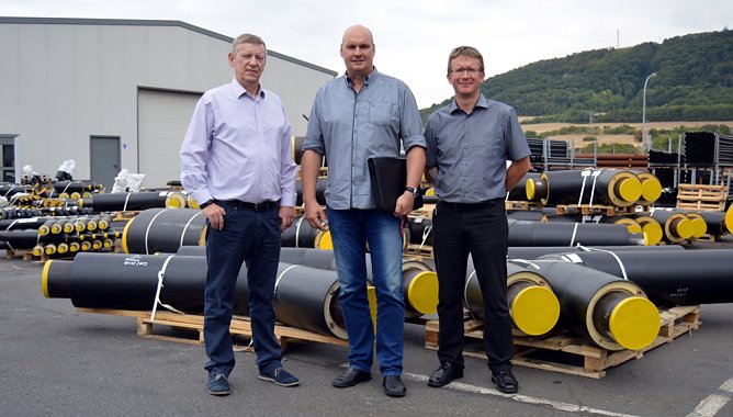 Besuch bei Isoplus (Foto: Stadt Sondershausen) Besuch bei Isoplus (Foto: Stadt Sondershausen)