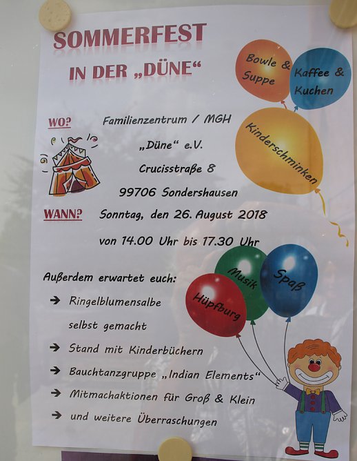Sommerfest (Foto: Düne) Sommerfest (Foto: Düne)