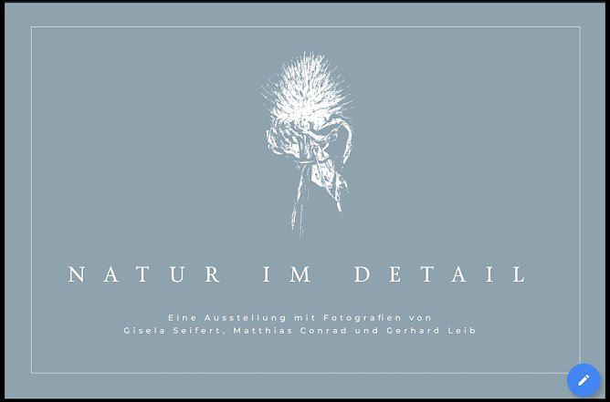 Fotoausstellung Natur in Farbe (Foto: Holger Schurack) Fotoausstellung Natur in Farbe (Foto: Holger Schurack)