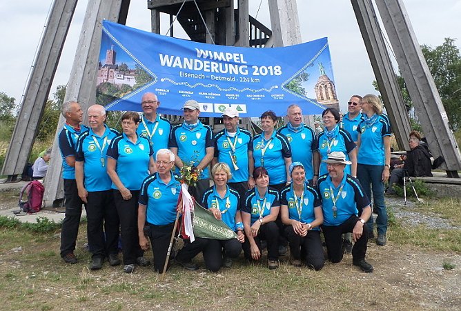 Erlebnisse auf dem 118. Deutschen Wandertag in Detmold (Foto: Christiane Thelemann) Erlebnisse auf dem 118. Deutschen Wandertag in Detmold (Foto: Christiane Thelemann)