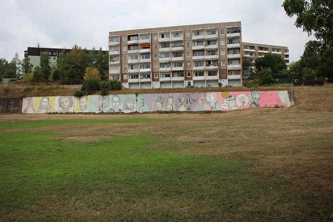 Sommerfest im Wohngebiet (Foto: Karl-Heinz Herrmann)