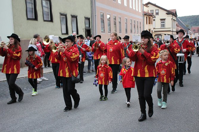 Bauernheer eroberte Bad Frankenhausen (Foto: Karl-Heinz Herrmann)