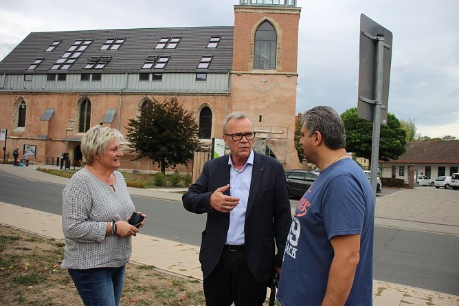 Sturm vertrieb die Feiernden (Foto: Karl-Heinz Herrmann)