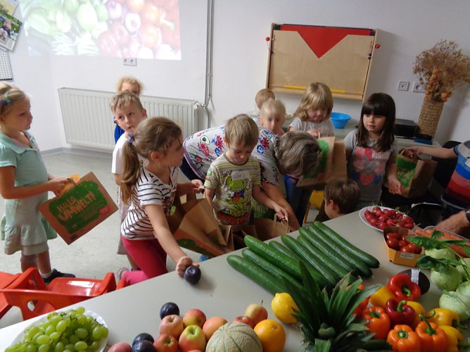 Fünf Zwerge auf einen Streich (Foto: Kindervilla) Fünf Zwerge auf einen Streich (Foto: Kindervilla)