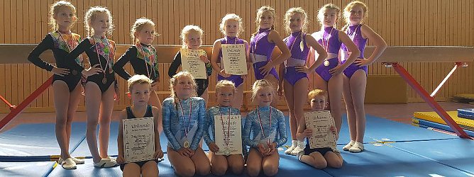 Herbstmeisterschaft im Mannschaftsturnen in Artern (Foto: SV Glückauf Sondershausen) Herbstmeisterschaft im Mannschaftsturnen in Artern (Foto: SV Glückauf Sondershausen)