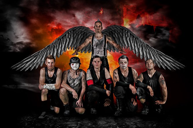 Rammstein-Musik im Klubhaus Stocksen (Foto: Fabian Fromm)