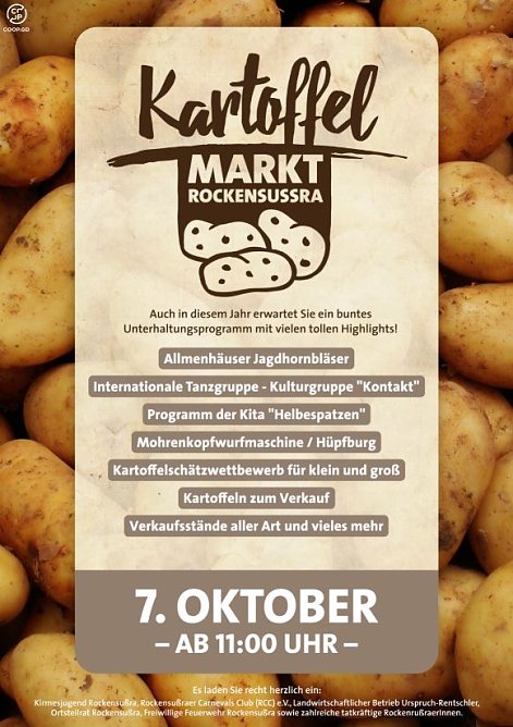 Kartoffelmarkt Rockensußra (Foto: Tobuas Busch) Kartoffelmarkt Rockensußra (Foto: Tobuas Busch)
