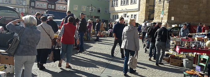 Tr&ouml;delmarkt am Samstag (Foto: Karl-Heinz Herrmann)