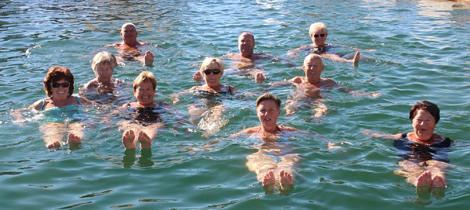 Abbaden im Solewasser-Vitalpark Bad Frankenhausen (Foto: Karl-Heinz Herrmann) Abbaden im Solewasser-Vitalpark Bad Frankenhausen (Foto: Karl-Heinz Herrmann)