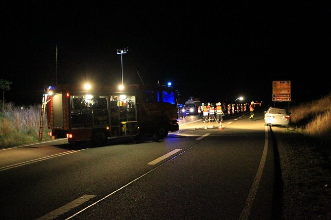 Leichtverletzter auf Ortsumfahrung B4 (Foto: Silvio Dietzel)
