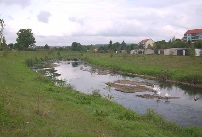 Neuordnung des Hochwasserschutzes an der Wipper (Foto: Karl-Heinz Herrmann) Neuordnung des Hochwasserschutzes an der Wipper (Foto: Karl-Heinz Herrmann)