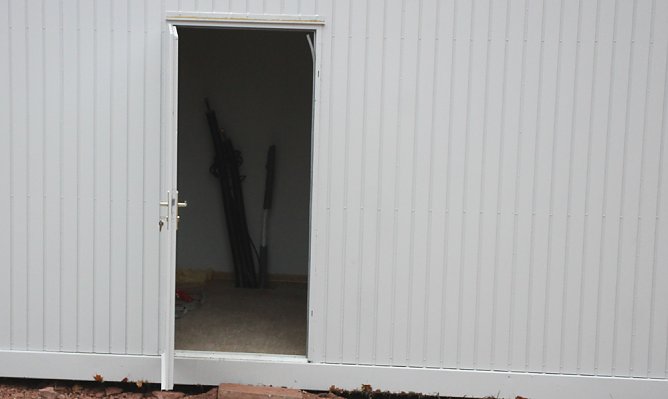 Neue Unterkunft f&uuml;r Katzen (Foto: Karl-Heinz Herrmann)