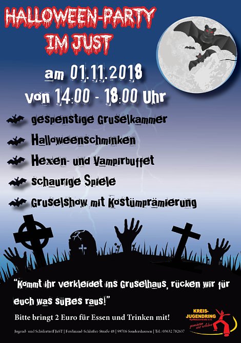 Halloweenparty im JuST (Foto: JUST)