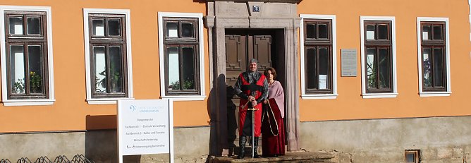 Steffen der Grimmige verteidigte sein Rathaus (Foto: Karl-Heinz Herrmann) Steffen der Grimmige verteidigte sein Rathaus (Foto: Karl-Heinz Herrmann)
