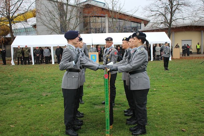 Gleich zwei Kompanien vereidigt (Foto: Karl-Heinz Herrmann)