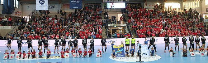 Th&uuml;ringer HC gegen RK Krim Mercator (Foto: Angelo Glashagel)