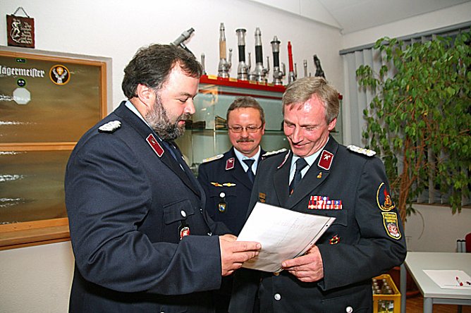 Jahreshauptversammlung Feuerwehr (Foto: Günter Herting) Jahreshauptversammlung Feuerwehr (Foto: Günter Herting)