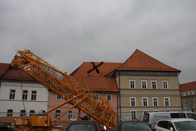 Jetzt steht das Zeichen auf Bau (Foto: Karl-Heinz Herrmann)