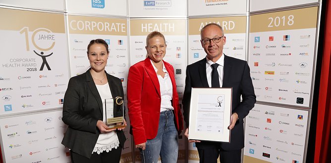 Vorbildliches Gesundheitsmanagement: (Foto: WAGO) Vorbildliches Gesundheitsmanagement: (Foto: WAGO)