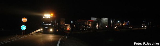 400 Tonnen unterwegs (Foto: F. Jeschke) 400 Tonnen unterwegs (Foto: F. Jeschke)