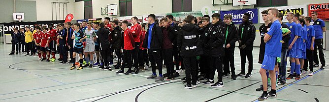 Hochklassiger Fu&szlig;ball im Nachwuchsbereich (Foto: Karl-Heinz Herrmann)