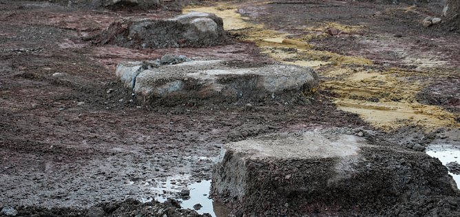 Vorbereitungsarbeiten beginnen (Foto: Karl-Heinz Herrmann) Vorbereitungsarbeiten beginnen (Foto: Karl-Heinz Herrmann)