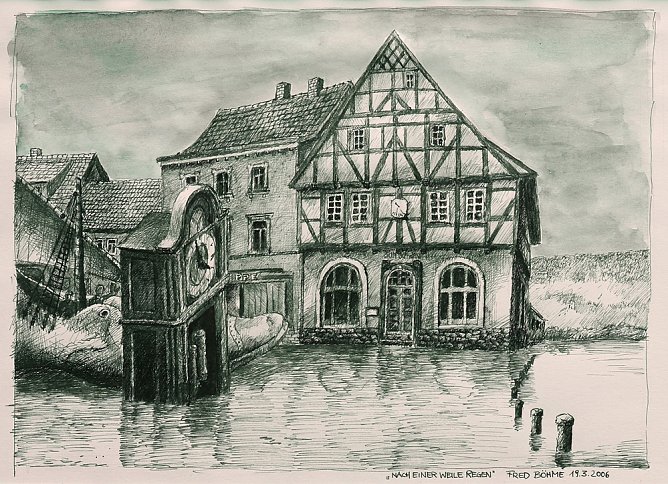 Nach einer Weile Regen, 19.3.2006 (Foto: Fred Böhme) Nach einer Weile Regen, 19.3.2006 (Foto: Fred Böhme)