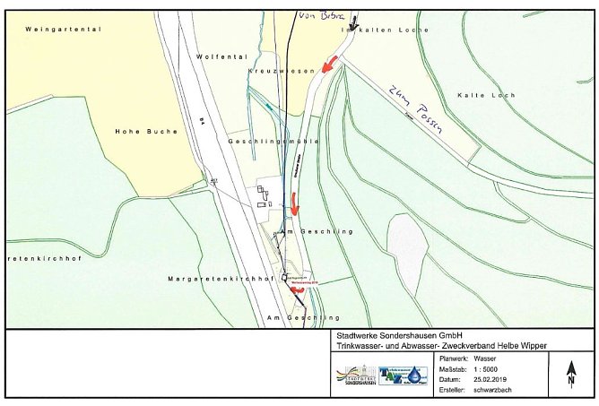 Wasserversorgung wird vorgestellt (Foto: TAZ)