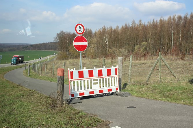 Sperrungen in Sondershausen (Foto: Karl-Heinz Herrmann)