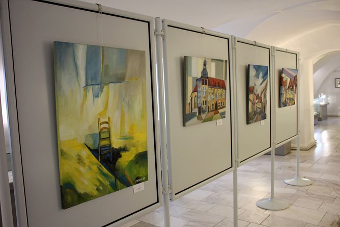 Ausstellungsquiz im Regionalmuseum (Foto: Fred B&ouml;hme / VG Bildkunst Bonn)