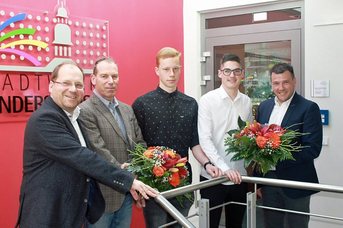 Start in die Ausbildung (Foto: Stadtwerke Sondershausen)