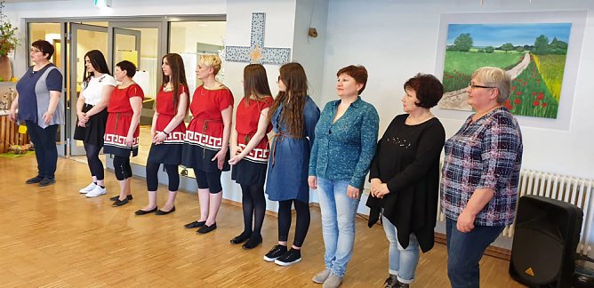 Vor Senioren getanzt (Foto: Katharina Weizel) Vor Senioren getanzt (Foto: Katharina Weizel)