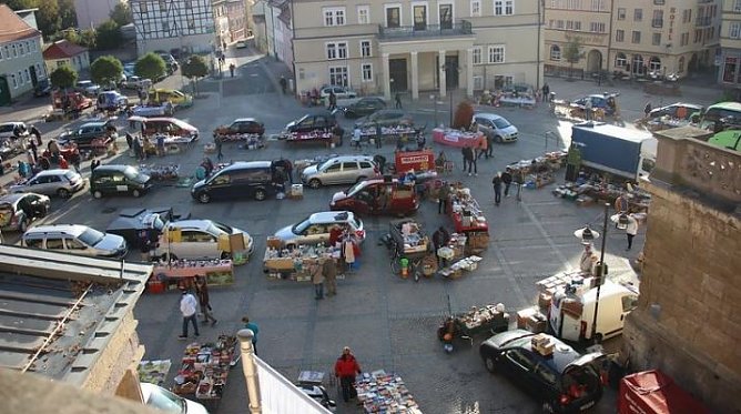Antik-Tr&ouml;delmarkt zum Residenzfest 2019 (Foto: Karl-Heinz Herrmann)