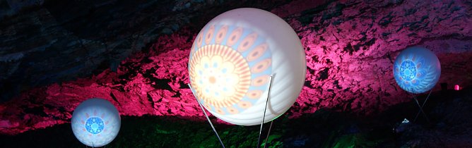 World of Lights - Lichterwelten (Foto: Barbarossahöhle) World of Lights - Lichterwelten (Foto: Barbarossahöhle)