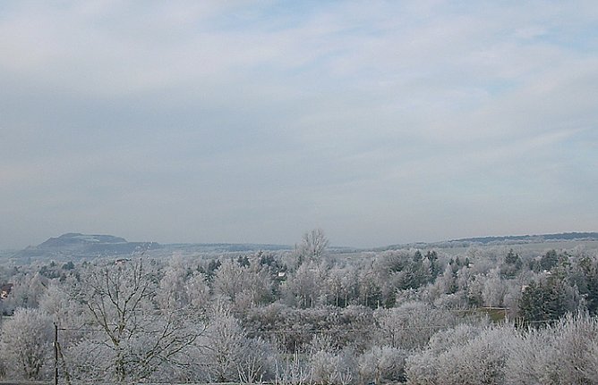 Reif &uuml;ber Sondershausen (Foto: Karl-Heinz Herrmann)