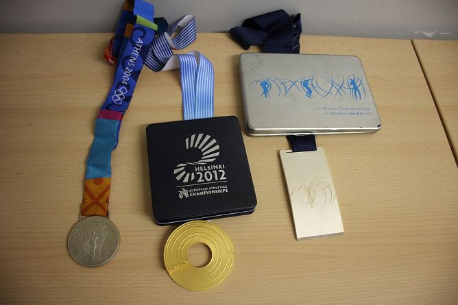 Spannendes Training mit erfolgreicher Sportlerin (Foto: Karl-Heinz Herrmann) Spannendes Training mit erfolgreicher Sportlerin (Foto: Karl-Heinz Herrmann)