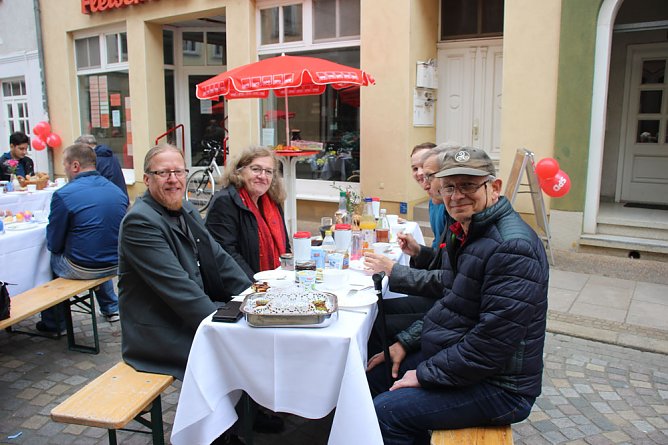 SPD hat mit B&uuml;rgern gefr&uuml;hst&uuml;ckt (Foto: Karl-Heinz Herrmann)