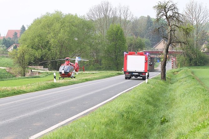 Arbeitsunfall bei der Bahn (Foto: Silvio Dietzel)