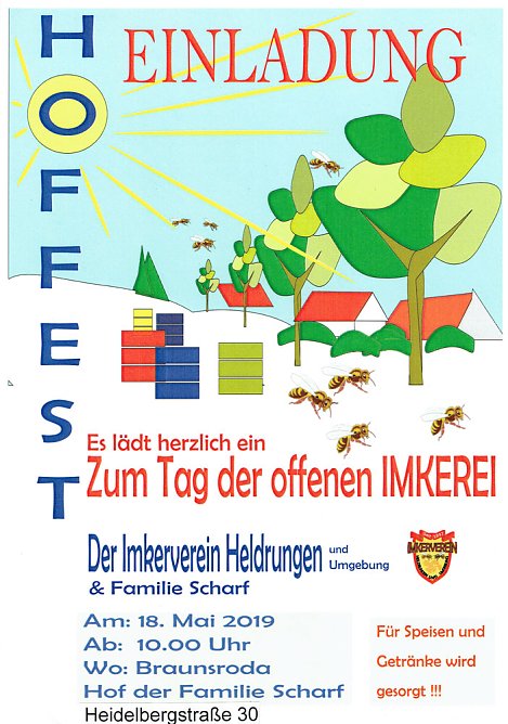 Tag der offenen Imkerei Braunsroda (Foto: privat) Tag der offenen Imkerei Braunsroda (Foto: privat)